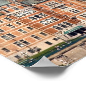 Das Schloss Frontenac in Quebec City, Kanada. Poster (Ecke)