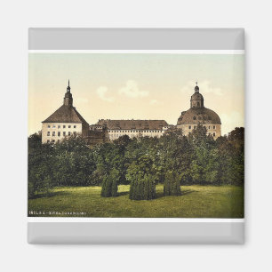 Das Schloss Gotha, Thüringen, Deutschland selten F Magnet