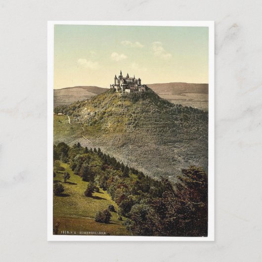 Das Schloss Hohenzollern, Deutschland selten Fotoc Postkarte (Vorderseite)
