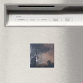 Das Schloss im Mondschein Magnet (In Situ (Geschirrspüler))