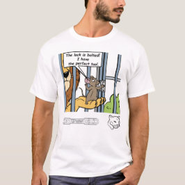 Das Schloss ist verriegelt! Ich habe das perfekte  T-Shirt