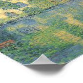 Das Schloss Kammer am Attersee III, 1910 Poster (Ecke)