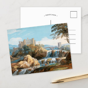 Das Schloss Orsini   Giovanni Battista Busiri Postkarte