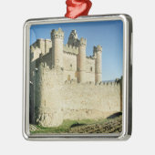 Das Schloss Silbernes Ornament (Links)