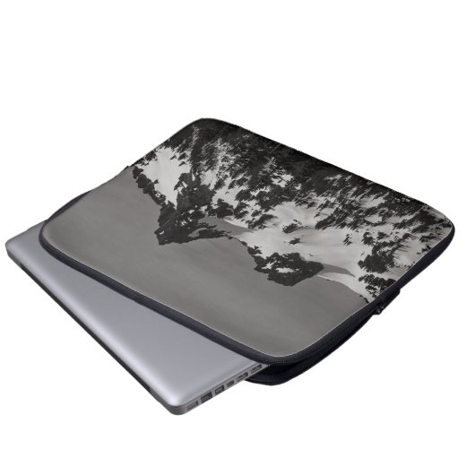 Das Schloss und der Pinnacle Laptopschutzhülle (Vorne Knopf)