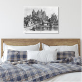Das Schloss von Combourg Leinwanddruck (Insitu (Schlafzimmer))