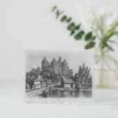 Das Schloss von Combourg Postkarte (Stehend Vorderseite)