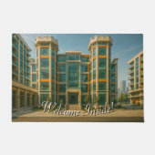 Das Schloss von Crystal Citadel Willkommen Fußmatte (Vorderseite)