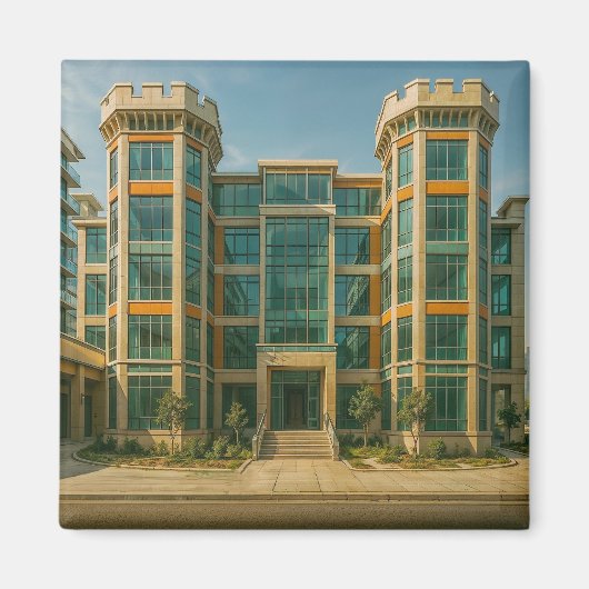 Das Schloss von Crystal Magnet (Vorne)