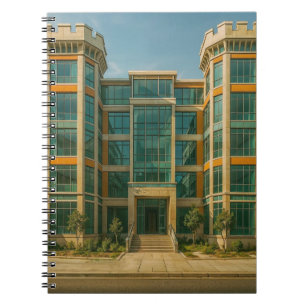 Das Schloss von Crystal Notizblock