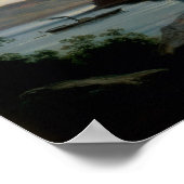 Das Schloss von Deveny, Ungarn Poster (Ecke)