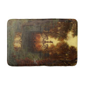 Das Schloss (von Ferdinand Knab) Badematte (Vorderseite)