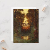 Das Schloss (von Ferdinand Knab) Karte (Vorderseite/Rückseite Beispiel)