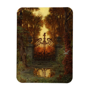 Das Schloss (von Ferdinand Knab) Magnet