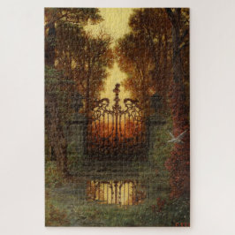 Das Schloss (von Ferdinand Knab) Puzzle