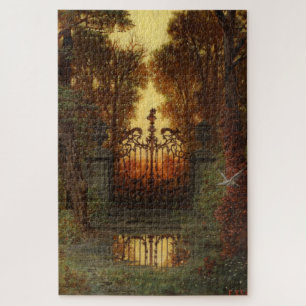 Das Schloss (von Ferdinand Knab) Puzzle