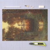 Das Schloss (von Ferdinand Knab) Seidenpapier (Handwerk)