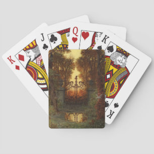 Das Schloss (von Ferdinand Knab) Spielkarten