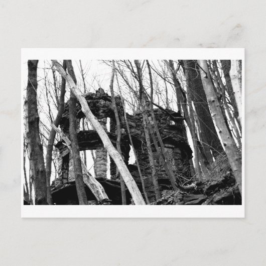 Das Schloss von Jim Thorpe Postkarte (Vorderseite)