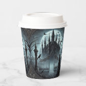 Das Schloss von Sighi Tasse Pappbecher (Links)