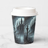 Das Schloss von Sighi Tasse Pappbecher (Rechts)