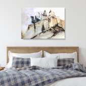 Das Schloss von Vianden, 1871 Leinwanddruck (Insitu (Schlafzimmer))