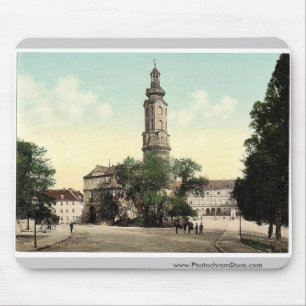 Das Schloss, Weimar, Thüringen, Deutschland Mousepad