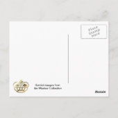 Das Schloss Ypres, Roggen Postkarte (Rückseite)