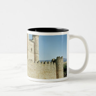 Das Schloss Zweifarbige Tasse