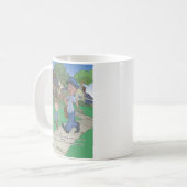 Das Schluckauf-Buch - Tasse - der Mailman (Vorderseite Links)