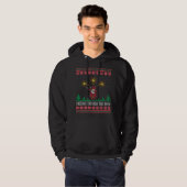 Das Schlucken durch den schneebedeckten Weihnachts Hoodie (Vorne ganz)
