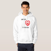 Das Schlurfen ist in meiner Herz PHD-Jacke Hoodie (Vorne ganz)