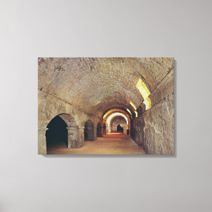 Das Schlüssel-porticus Leinwanddruck