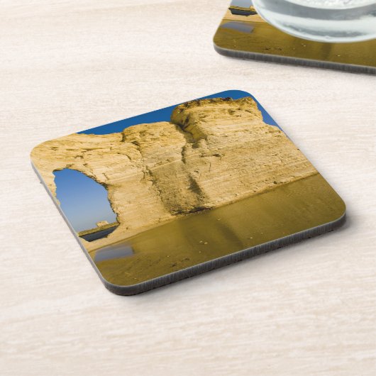 Das Schlüsselloch der Monument Rocks alias Chalk Untersetzer (Linke Seite)