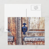 Das Schlüsselloch-Ornament Postkarte (Vorne/Hinten)