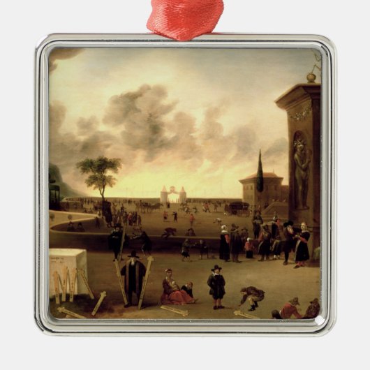 Das schmale Tor zum Himmel Ornament Aus Metall (Vorne)