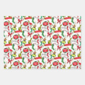 Das schmucke oder hübsche Muster Geschenkpapier Set (Vorderseite)