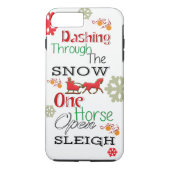 Das Schnee-iPhone-Gehäuse Case-Mate iPhone Hülle (Rückseite)