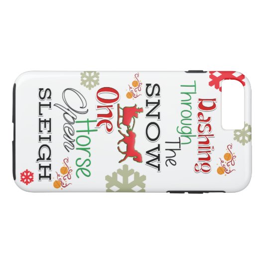 Das Schnee-iPhone-Gehäuse Case-Mate iPhone Hülle (Rückseite (Horizontal))