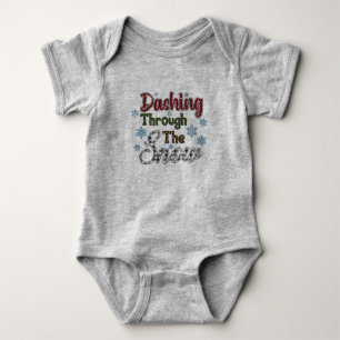 Das Schneeballanzug durchziehen Baby Strampler
