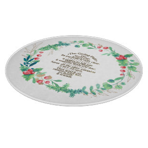 Das Schneidebrett der Platte