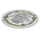 Das Schneidebrett der Platte (Ecke)