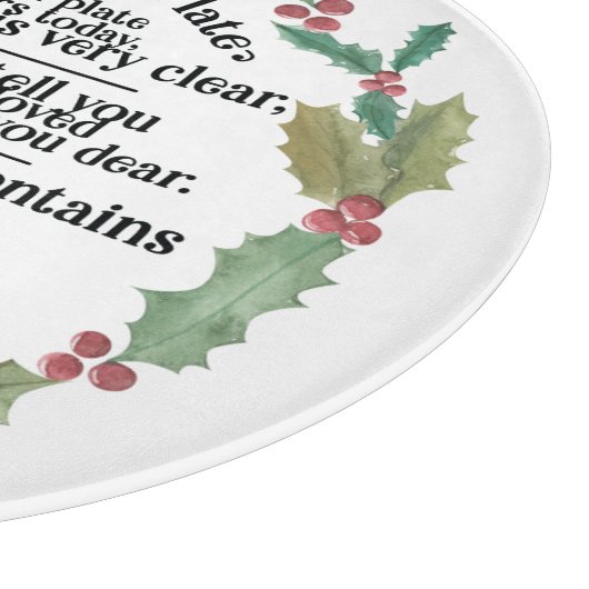 Das Schneidebrett der Platte (Ecke)