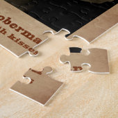 Das schneidige Dobermann-Puzzlespiel Puzzle (Seite)