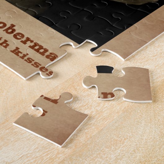 Das schneidige Dobermann-Puzzlespiel Puzzle (Seite)