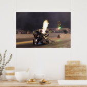 "DAS SCHNELLSTE DRAGRAD AUF DEM PLANET" 250,97 MPH POSTER (Küche)