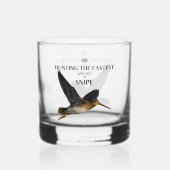 DAS SCHNELLSTE SPIEL AUF DEM SCHNITT JAGEN WHISKYGLAS (Vorderseite)