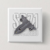 Das schnellste Überschallspions-Flugzeug: Amsel Button (Vorderseite)