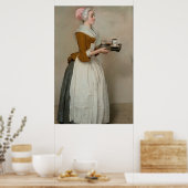 Das Schokoladenmädchen von Jean-Étienne Liotard Poster (Küche)