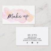 Das schöne ★ bilden Künstler Visitenkarte (Vorne/Hinten)